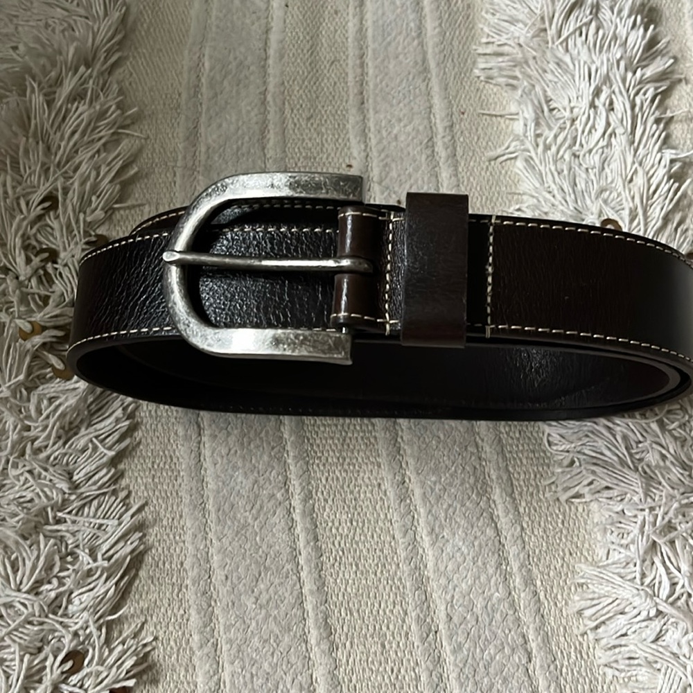 Black Cremieux  40 leather belt